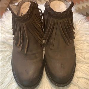 Freebird slip on booties